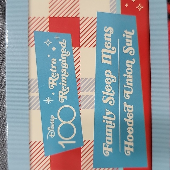 Disney 100 Retro Reimagined Men's Hooded Pajama - Picture 3 of 3